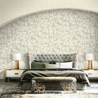 Обои Emiliana Parati Amuleto Винил на флизелине (1,06*10,05) Белый/Золото, Абстракция арт-83551 — фото 2, Обои для стен