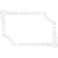 Молдинг гибкий Перфект 2400x82x17 мм арт-AC250F — фото 2, Молдинги