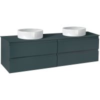 Тумба под раковину Jacob Delafon Madeleine 120 подвесная Серая матовая арт-EB2085-J54 — фото 1, Тумбы под раковину