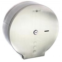 Товар: Диспенсер туалетной бумаги Nofer Матовая нержавеющая сталь арт-05006.S - фото 2 Диспенсер туалетной бумаги Nofer Матовая нержавеющая сталь арт-05006.S — фото 2, Диспенсеры туалетной бумаги