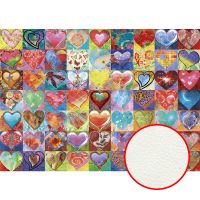 Фреска детская Ortograf Детские 17020 Фактура флок FLK Флизелин (3,8*2,7) Разноцветный, Абстракция арт-17020 (флок FLK) — фото 1, Фрески