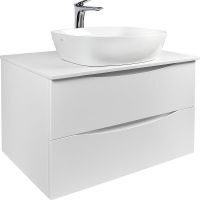 Товар: Тумба под раковину Bond Cube 80 подвесная Белая матовая арт-T05805 - фото 8 Тумба под раковину Bond Cube 80 подвесная Белая матовая арт-T05805 — фото 8, Тумбы под раковину