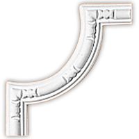 Угловой элемент Decomaster 135x135x10 мм арт-98010-3 — фото 1, Молдинги