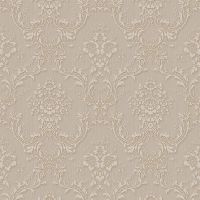 Обои Zambaiti Parati Satin Flowers IV Винил на флизелине (0,53*10,05) Бежевый, Дамаск арт-Z66839 — фото 1, Обои для стен