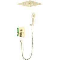 Душевая система Timo Selene Золото матовое арт-SX-2029/17SM — фото 1, Встраиваемые душевые комплекты