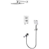 Душевая система Splenka Хром арт-S31.27 — фото 1, Встраиваемые душевые комплекты