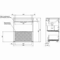 Товар: Тумба под раковину Aquanet Ирис new 70 Белый глянец арт-310153 - фото 12 Тумба под раковину Aquanet Ирис new 70 Белый глянец арт-310153 — фото 12, Тумбы под раковину