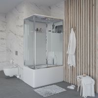 Товар: Душевая кабина Niagara Ultra 120x80 R NG-307-01R с гидромассажем арт-3070164R - фото 3 Душевая кабина Niagara Ultra 120x80 R NG-307-01R с гидромассажем арт-3070164R — фото 3, Душевые кабины