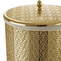 Корзина для белья Migliore Complementi Золото арт-24737 — фото 3, Корзины для белья