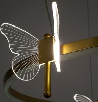 Люстра Artelamp Darcy Прозрачная Золото арт-A2187LM-3GO — фото 4, Люстры