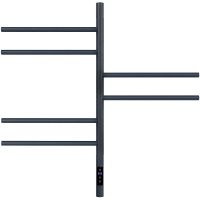 Электрический полотенцесушитель Vincea 43х80 Графит арт-VTD-1S2CGE — фото 2, Электрические полотенцесушители