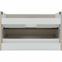 Тумба под раковину Aquanet Вега 80 подвесная Бежевая арт-329585 — фото 5, Тумбы под раковину