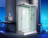 Душевая кабина WeltWasser WW500 Laine 1204 120x90 профиль Хром стекло прозрачное арт-10000003273 — фото 2, Душевые кабины