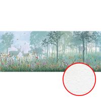 Фреска Ortograf Flora 31267 Фактура бархат FX Флизелин (6,7*2,7) Зеленый, Деревья/Животные/Природа арт-31267 (бархат FX) — фото 1, Фрески