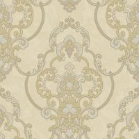 Обои Bernardo Bartalucci Renzo Винил на флизелине (1,06*10,05) Бежевый, Дамаск арт-84161-4 — фото 1, Обои для стен