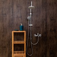 Душевая система Orange Alfi Хром арт-M18-933cr — фото 9, Душевые стойки