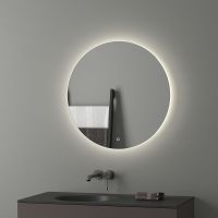 Зеркало Evoform Ledshine d70 с подсветкой 18 W - сенсорный выключатель - нейтральный белый свет арт-BY 2644 — фото 1, Зеркала в ванную комнату