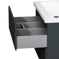 Тумба под раковину AM.PM Gem 75 подвесная Графит матовый арт-M90FHX07522GM — фото 5, Тумбы под раковину