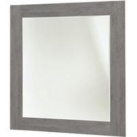 Зеркало Bellezza Луиджи 90 Серое арт-4619215000420 — фото 1, Зеркала в ванную комнату