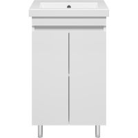 Тумба с раковиной Misty Енисей 50 Белая арт-УТ000009441 — фото 2, Тумбы с раковиной