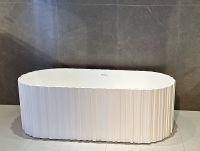 Ванна из искусственного камня Abber Stein 170x75 без гидромассажа арт-AS9653 — фото 7, Ванны из искусственного камня