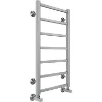 Водяной полотенцесушитель Terminus Контур П7 400х800 Хром, нижнее подключение, G 1/2" ВР, с угловым соединением арт-4670078529640 — фото 1, Водяные полотенцесушители