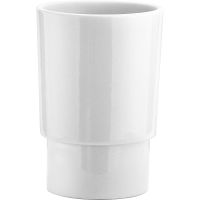 Стакан для зубных щеток WasserKRAFT Белый арт-K-C180 — фото 1, Стаканы для зубных щеток