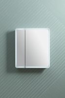 Зеркальный шкаф Aquanet Оптима 70 с подсветкой Белый арт-311861 — фото 7, Зеркальные шкафы в ванную