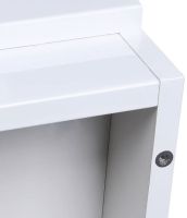 Тумба под раковину Style Line Даллас 140 Люкс Plus Белая арт-СС-00002273 — фото 2, Тумбы под раковину