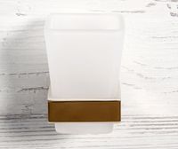 Стакан для зубных щеток WasserKRAFT Sauer Золото арт-K-7928 — фото 3, Стаканы для зубных щеток