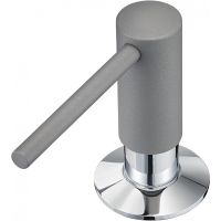 Дозатор для моющего средства Milacio Ultra Серый металлик арт-MC.931.GR — фото 2, Дозаторы для кухонных моек