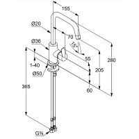 Товар: Смеситель для раковины Kludi Pure Easy Хром арт-370240565 - фото 4 Смеситель для раковины Kludi Pure Easy Хром арт-370240565 — фото 4, Смесители для раковины