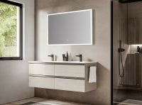 Зеркало Esbano 100 с подсветкой с сенсорным выключателем и подогревом арт-ESMI3682KD — фото 2, Зеркала в ванную комнату