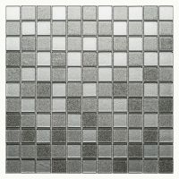 Стеклянная мозаика Orro Mosaic Cristal 29,5х29,5 см арт-Silver day — фото 1, Мозаика
