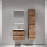 Тумба под раковину Sancos Marmi 2.0 60 подвесная Дуб чарльстон арт-MR2.060ECH — фото 2, Тумбы под раковину