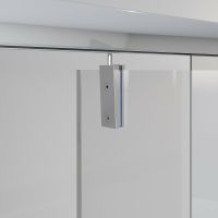 Душевая дверь Niagara Nova 80 профиль Хром стекло прозрачное арт-NG-63-8A — фото 4, Распашные душевые двери