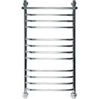 Водяной полотенцесушитель Ника Trapezium ЛТ (Г2) ВП 100/40 с полкой Хром арт-ЛТ Г2 ВП 100/40 — фото 2, Водяные полотенцесушители