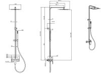 Товар: Душевая система Allen Brau Infinity Хром арт-5.21012-00 - фото 9 Душевая система Allen Brau Infinity Хром арт-5.21012-00 — фото 9, Душевые стойки