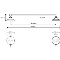 Товар: Полотенцедержатель Bemeta Retro Gold and Сhrom Золото Хром арт-144204048 - фото 2 Полотенцедержатель Bemeta Retro Gold and Сhrom Золото Хром арт-144204048 — фото 2, Полотенцедержатели