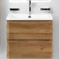 Тумба под раковину BelBagno подвесная Rovere Rustico арт-ALBANO-600-2C-SO-RR — фото 1, Тумбы под раковину