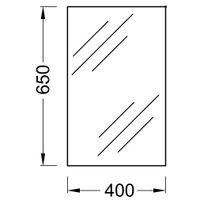 Товар: Зеркало Jacob Delafon Formilia 40 подвесное арт-EB1044-NF - фото 3 Зеркало Jacob Delafon Formilia 40 подвесное арт-EB1044-NF — фото 3, Зеркала в ванную комнату