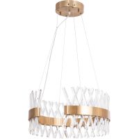 Подвесной светильник Divinare Corona Прозрачный Золото арт-1685/01 SP-1 — фото 1, Подвесные светильники