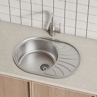 Товар: Кухонная мойка Iddis Suno S 65 Сатин арт-SUN65SDi77S - фото 2 Кухонная мойка Iddis Suno S 65 Сатин арт-SUN65SDi77S — фото 2, Кухонные мойки