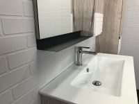 Товар: Зеркальный шкаф Comforty Страсбург 90 Дуб дымчатый арт-00-00006573 - фото 10 Зеркальный шкаф Comforty Страсбург 90 Дуб дымчатый арт-00-00006573 — фото 10, Зеркальные шкафы в ванную