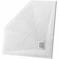 Душевой поддон из искусственного камня Vincea 100x100 Белый матовый арт-VST-4SP1010W — фото 1, Душевые поддоны из искусственного камня