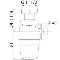 Товар: Сифон для кухонной мойки Wirquin Neo Белый арт-30987072 - фото 2 Сифон для кухонной мойки Wirquin Neo Белый арт-30987072 — фото 2, Сифоны для кухонной мойки