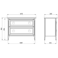 Товар: Комплект мебели для ванной ASB-Woodline Рома 100Н Белый арт-10851+27383+12220 - фото 11 Комплект мебели для ванной ASB-Woodline Рома 100Н Белый арт-10851+27383+12220 — фото 11, Комплекты мебели для ванной