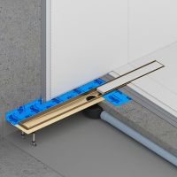 Товар: Душевой лоток Timo Drain System 70 с решеткой Золото матовое / под плитку арт-DS230207/17 - фото 4 Душевой лоток Timo Drain System 70 с решеткой Золото матовое / под плитку арт-DS230207/17 — фото 4, Душевые лотки