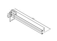 Товар: Держатель для полотенец AM.PM Sense поворотный Хром арт-A7432600 - фото 8 Держатель для полотенец AM.PM Sense поворотный Хром арт-A7432600 — фото 8, Полотенцедержатели