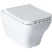 Унитаз Allen Brau Infinity подвесной Белый без сиденья арт-4.21011.20 — фото 2, Подвесные унитазы